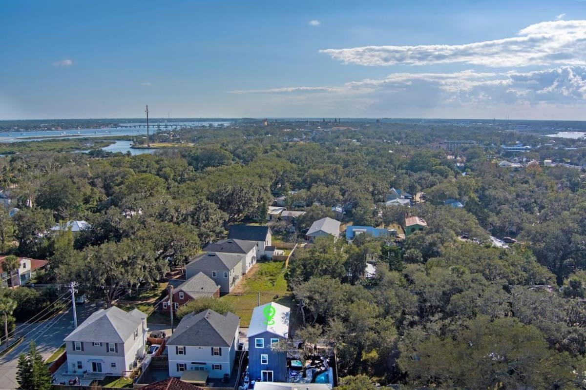 Downtown St Aug Home By Fountain Of Youth Pool Spa By Beach Add Golf Cart Сент Августин Екстериор снимка