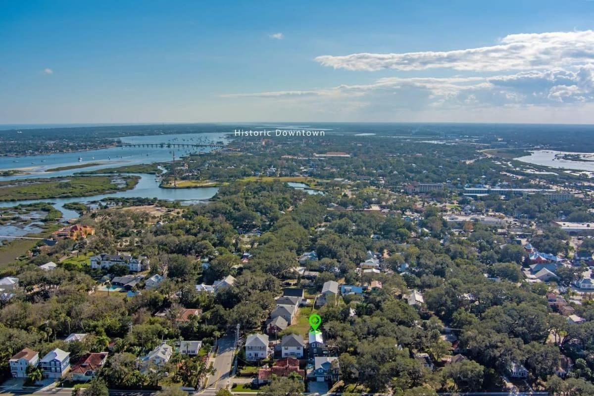 Downtown St Aug Home By Fountain Of Youth Pool Spa By Beach Add Golf Cart Сент Августин Екстериор снимка