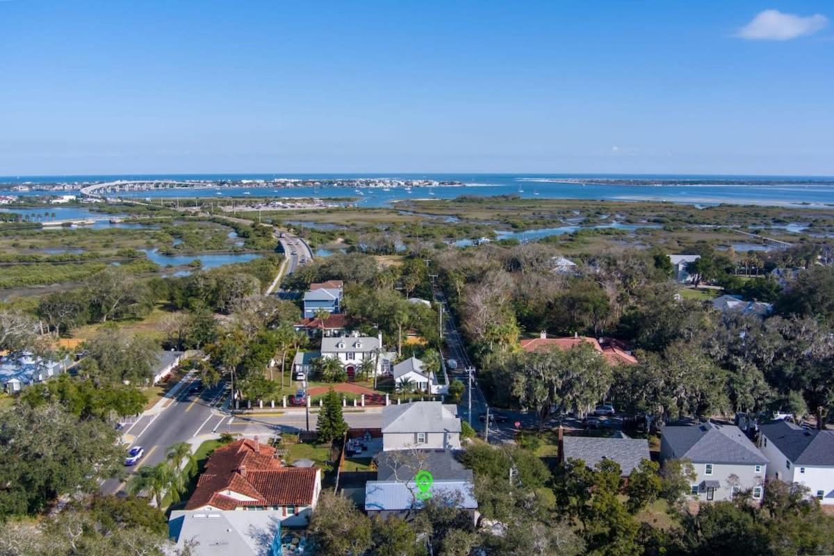 Downtown St Aug Home By Fountain Of Youth Pool Spa By Beach Add Golf Cart Сент Августин Екстериор снимка