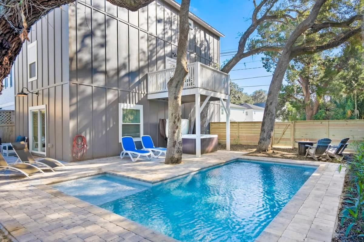 Downtown St Aug Home By Fountain Of Youth Pool Spa By Beach Add Golf Cart Сент Августин Екстериор снимка