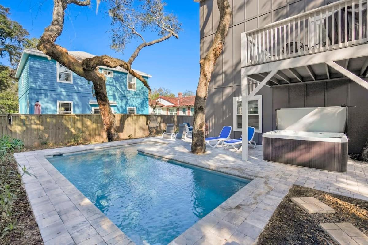 Downtown St Aug Home By Fountain Of Youth Pool Spa By Beach Add Golf Cart Сент Августин Екстериор снимка